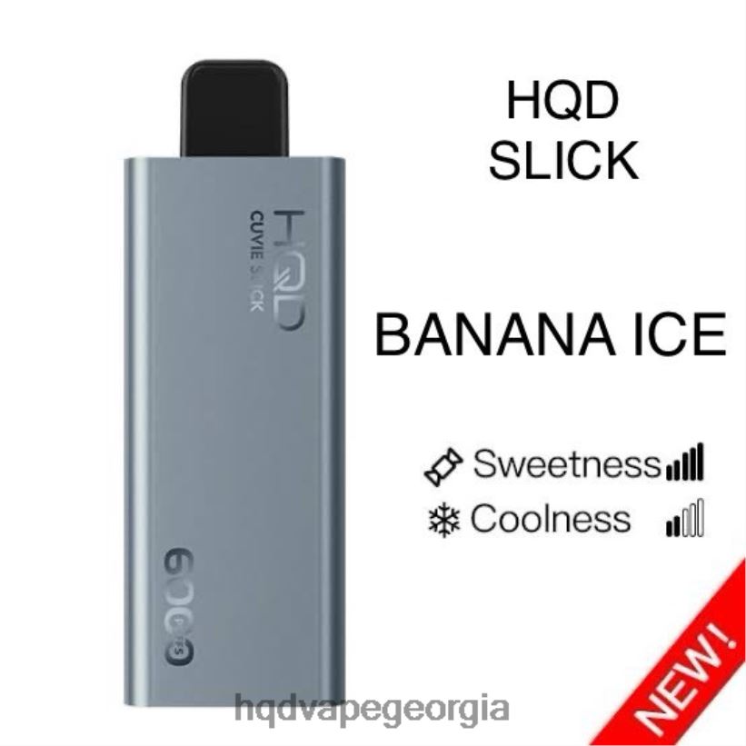 HQD Georgia ფასი - გლუვი ბანანის ყინული HQD CUVIE SLICK 6000 ცალი X2N68J20