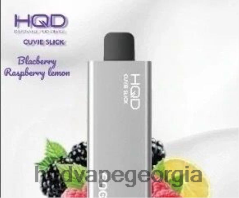 HQD Georgia - მაყვლის ჟოლოს ლიმონი HQD CUVIE SLICK 6000 ცალი X2N68J41