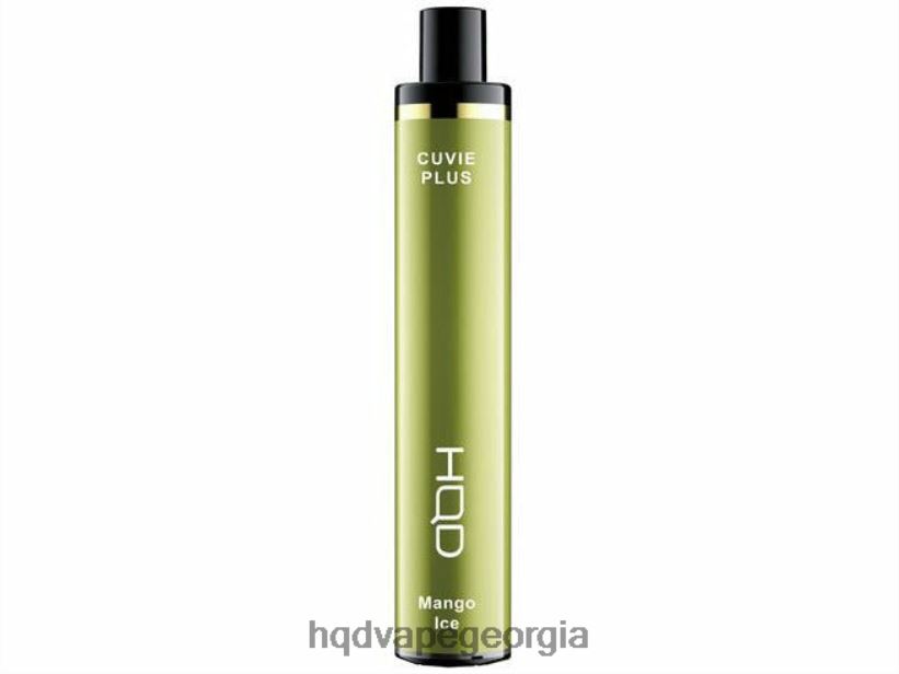 HQD vape flavours - მანგოს ყინული HQD CUVIE PLUS ერთჯერადი ვაიპი X2N68J216