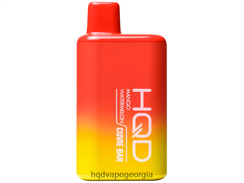 HQD vape nicotine - მანგოს საზამთრო HQD CUVIE BAR ერთჯერადი X2N68J218