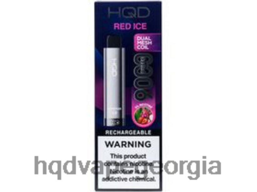 HQD vape price - წითელი ყინული HQD CUVIE PLUS 2.0 ერთჯერადი X2N68J245