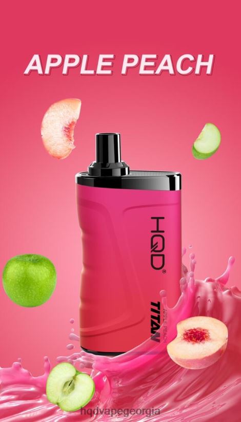 HQD vape Georgia - ვაშლის ატამი HQD TITAN 7000 ცალი X2N68J12