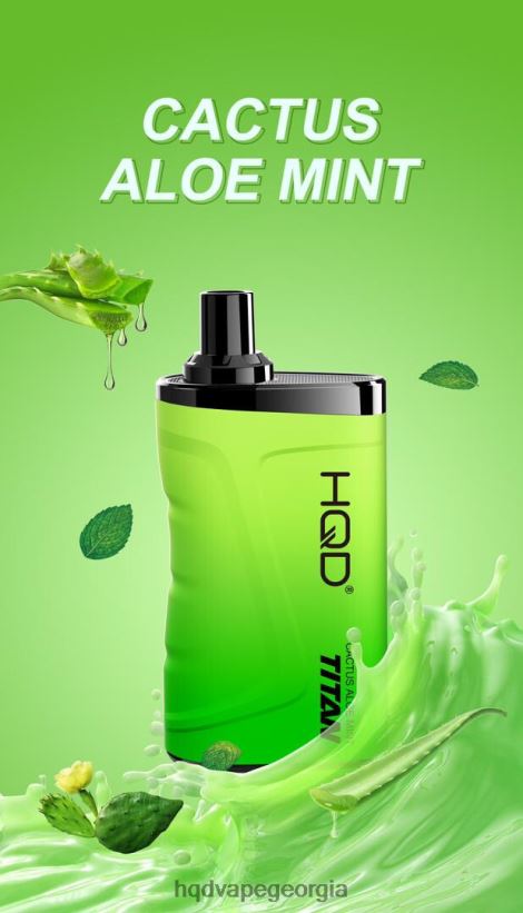 HQD vape Georgia - კაქტუსი ალოეს პიტნა HQD TITAN 7000 ცალი X2N68J2