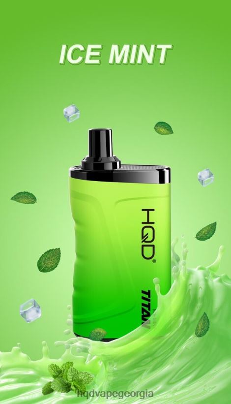 HQD vape flavors - ყინულის პიტნა HQD TITAN 7000 ცალი X2N68J17