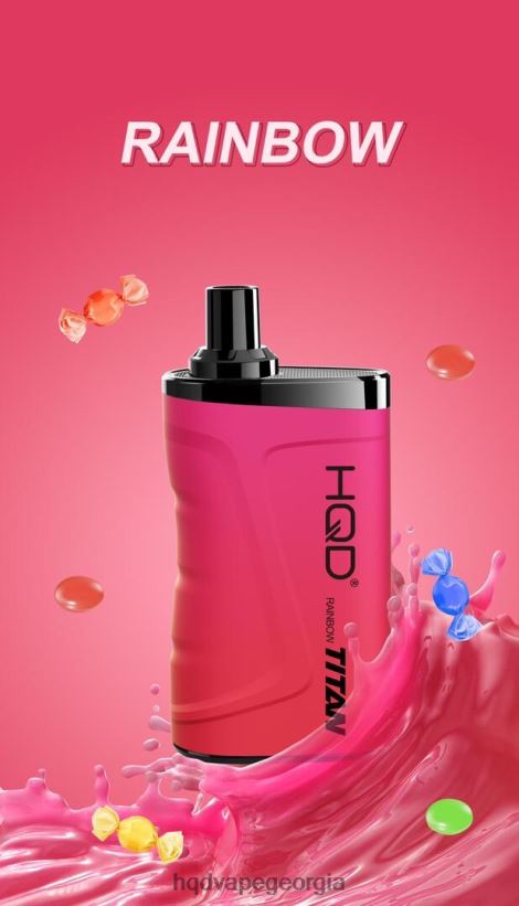 HQD vape flavors - ცისარტყელა HQD TITAN 7000 ცალი X2N68J7