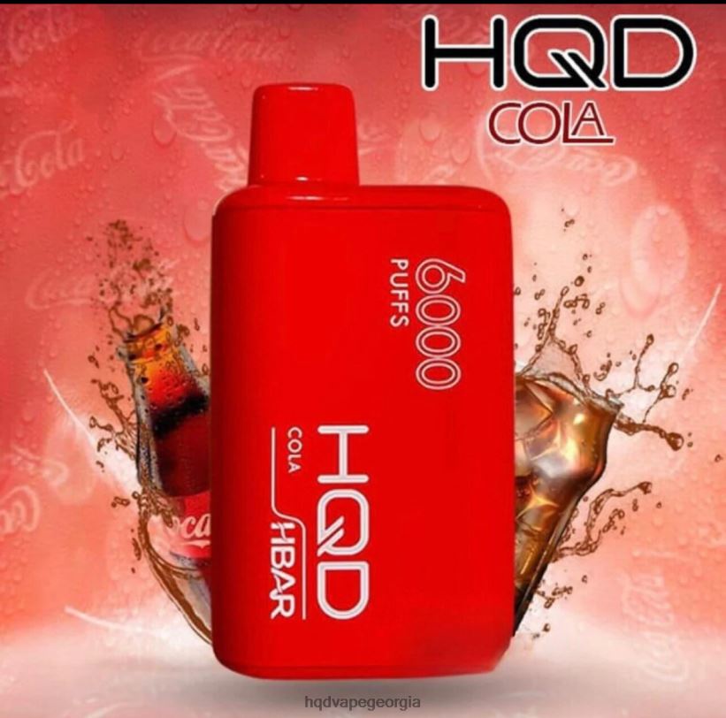 HQD vape flavours - კოლა HQD HBAR 6000 ცალი X2N68J46