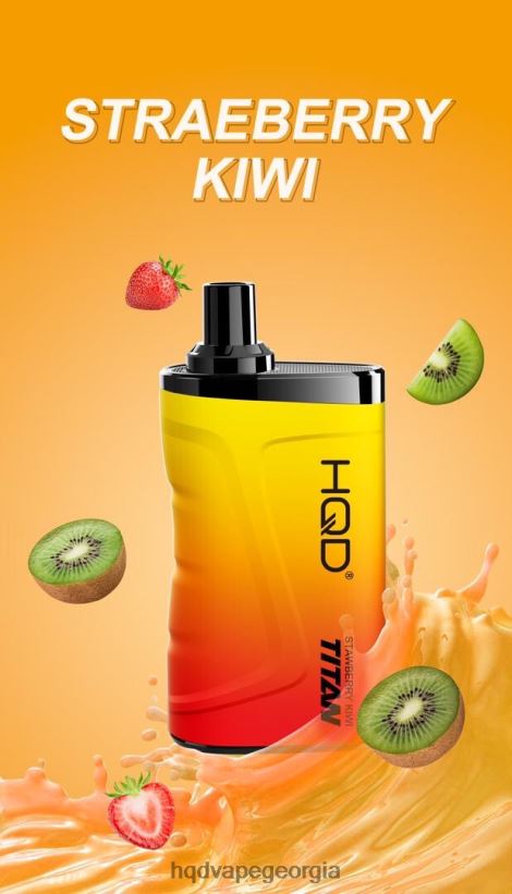 HQD vape nicotine - მარწყვის კივი HQD TITAN 7000 ცალი X2N68J8