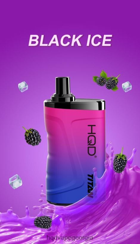 HQD vape tbilisi - შავი ყინული HQD TITAN 7000 ცალი X2N68J14