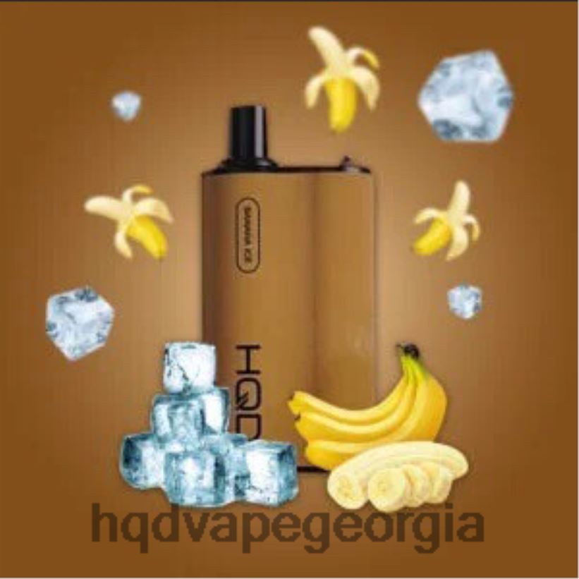 HQD Georgia - ბანანის ყინული HQD BOX 4000 ცალი X2N68J81