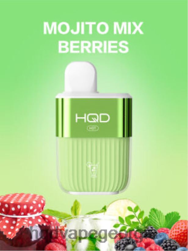 HQD Georgia - mojito mix კენკრა HQD HOT 5000 ცალი X2N68J61