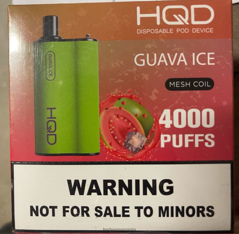 HQD sale - გუავას ყინული HQD BOX 4000 ცალი X2N68J109